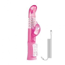 VIBRATORE RABBIT DOLPHIN PINK