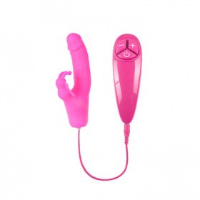 VIBRATORE RABBIT SUX BUTTERFLY 4,5 PINK