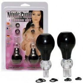 Nipple Pump 10 Piece Ring Set