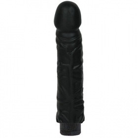 VIBRATORE REALISTICO QUIVERING COCK 7 BLACK