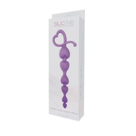 FALLO ANALE HEARTY ANAL WAND SILICONE PURPLE