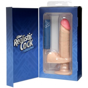 VIBRATORE ULTRA REALISTICO REALISTIC COCK - VIBRATING 6 WHITE