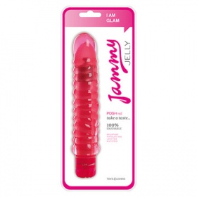 VIBRATORE JAMMY JELLY POSH RED