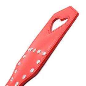 Sculacciatore Heart paddle Red