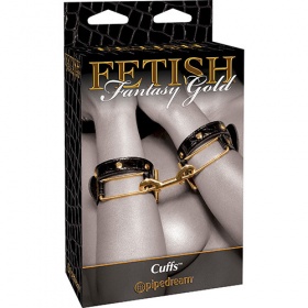 MANETTE FETISH FANTASY GOLD CUFFS