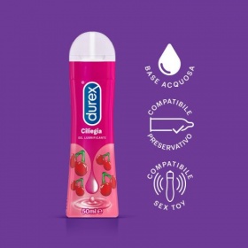 LUBRIFICANTE DUREX TOP GEL VERY CHERRY 50 ML