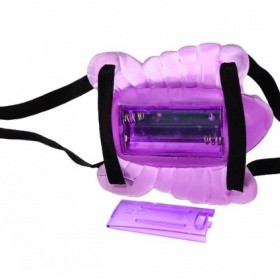 Vibratore Strap-on:  Wireless Butterfly  