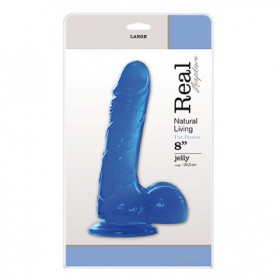 FALLO JELLY REAL RAPTURE BLUE 8''