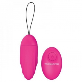 OVETTO VIBRANTE ELYS RIPPLE EGG REMOTE CONTROL PINK