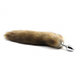 Plug long fox tail