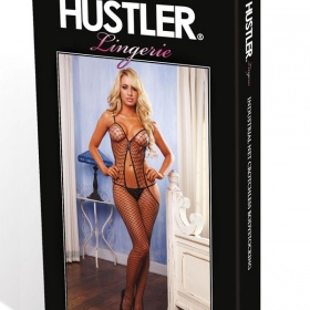 Hustler Lingerie Bodystocking Black