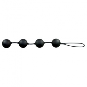 Palline vaginali black balls velvet 4