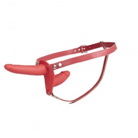 Fallo strap-on Double enjoyment Red