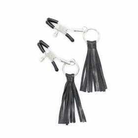 Pinze capezzoli ribbon black